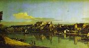 Bernardo Bellotto Pirna Seen from the Right Bank of the Elbe Sweden oil painting reproduction